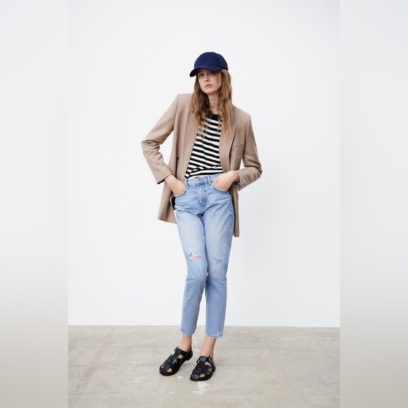 ZARA THE NEW SLIM CROPPED JEANS - Picture 2 of 7